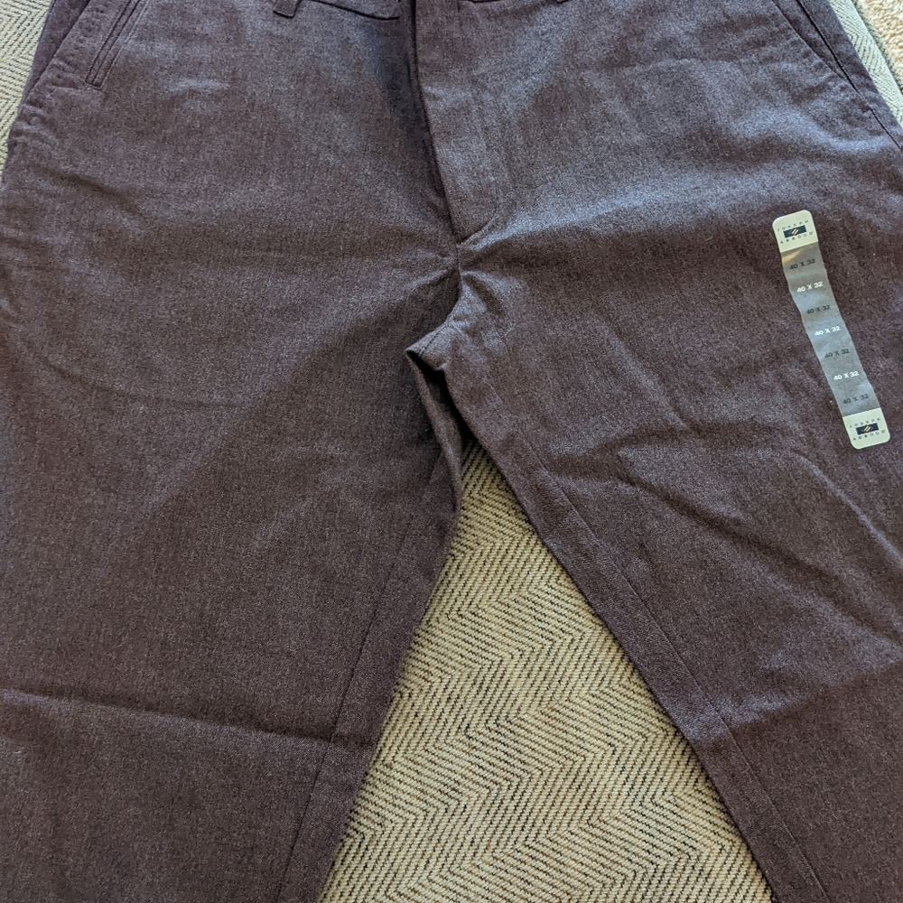 Joseph Abboud Pants Bordeaux 40×32